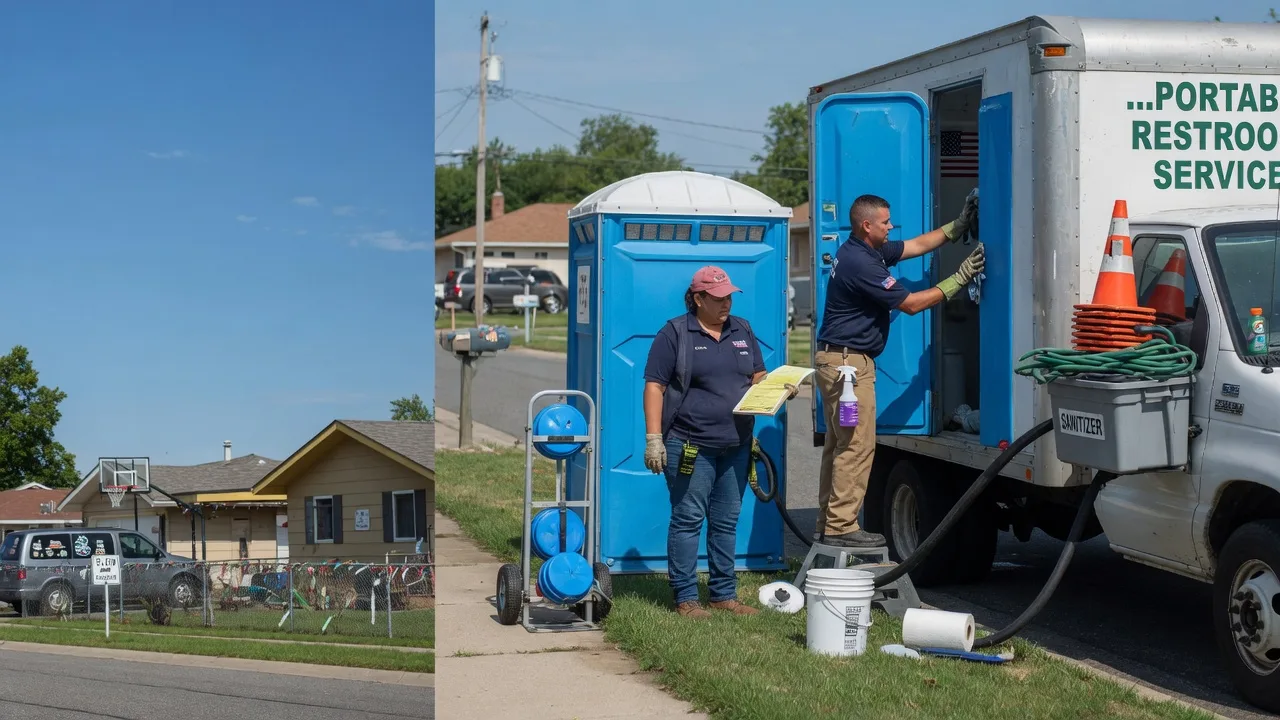 Portable Toilet Rental in Sigel, IL near me